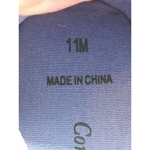 ComfortEase Womens Sandal Purple Cotton Slip On Shoe Stretch Straps Flat Heel 11 - Picture 10 of 12